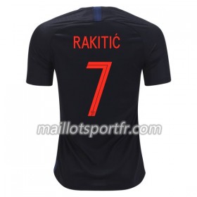 Maillot de Foot Croatie Rakitic 7 Exterieur Coupe du monde 2018